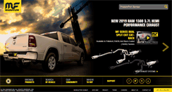 Desktop Screenshot of magnaflow.com